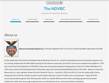 Tablet Screenshot of ndvbc.org